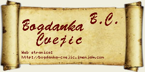 Bogdanka Cvejić vizit kartica